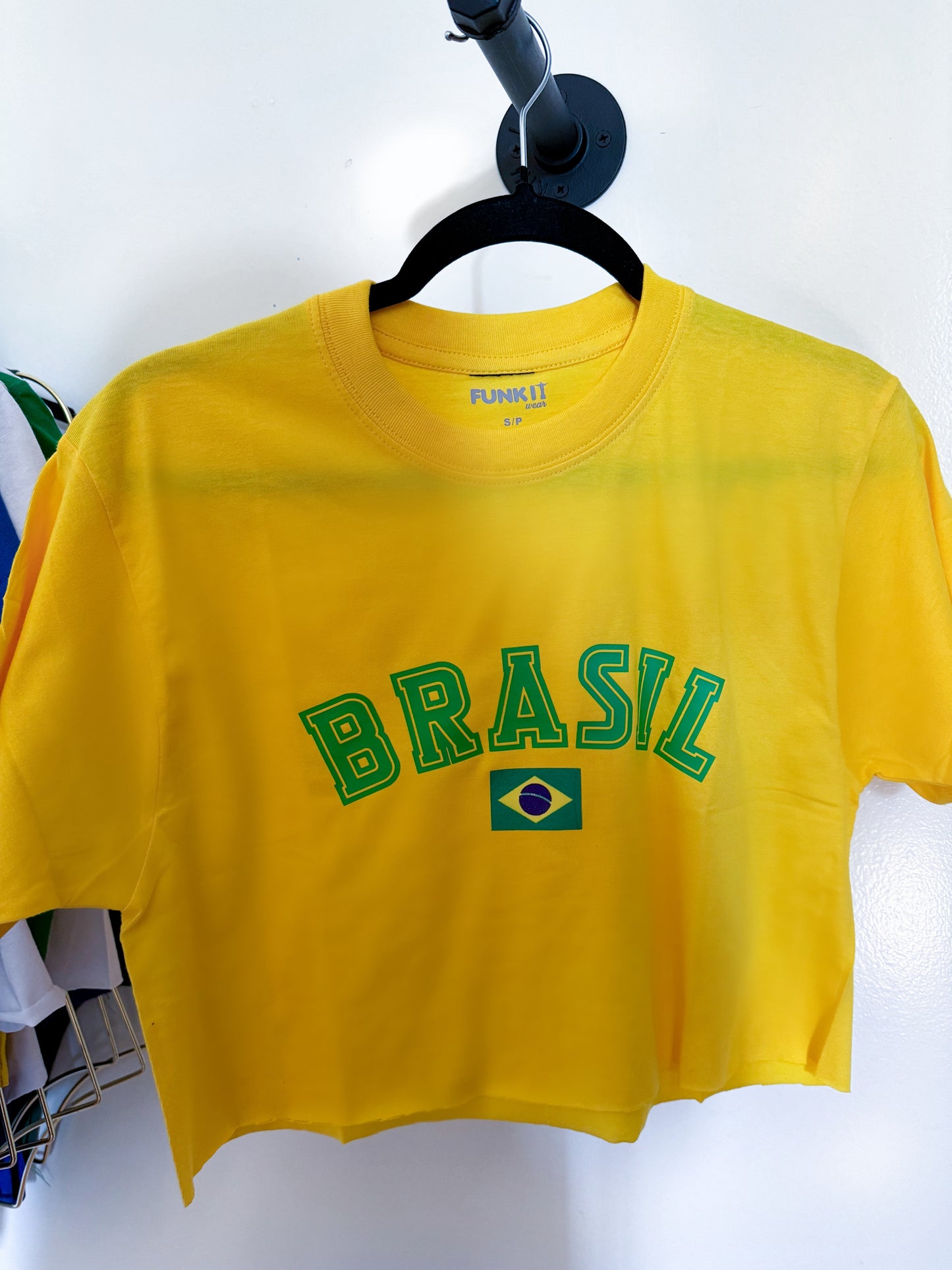 Cropped Shirt Brasil