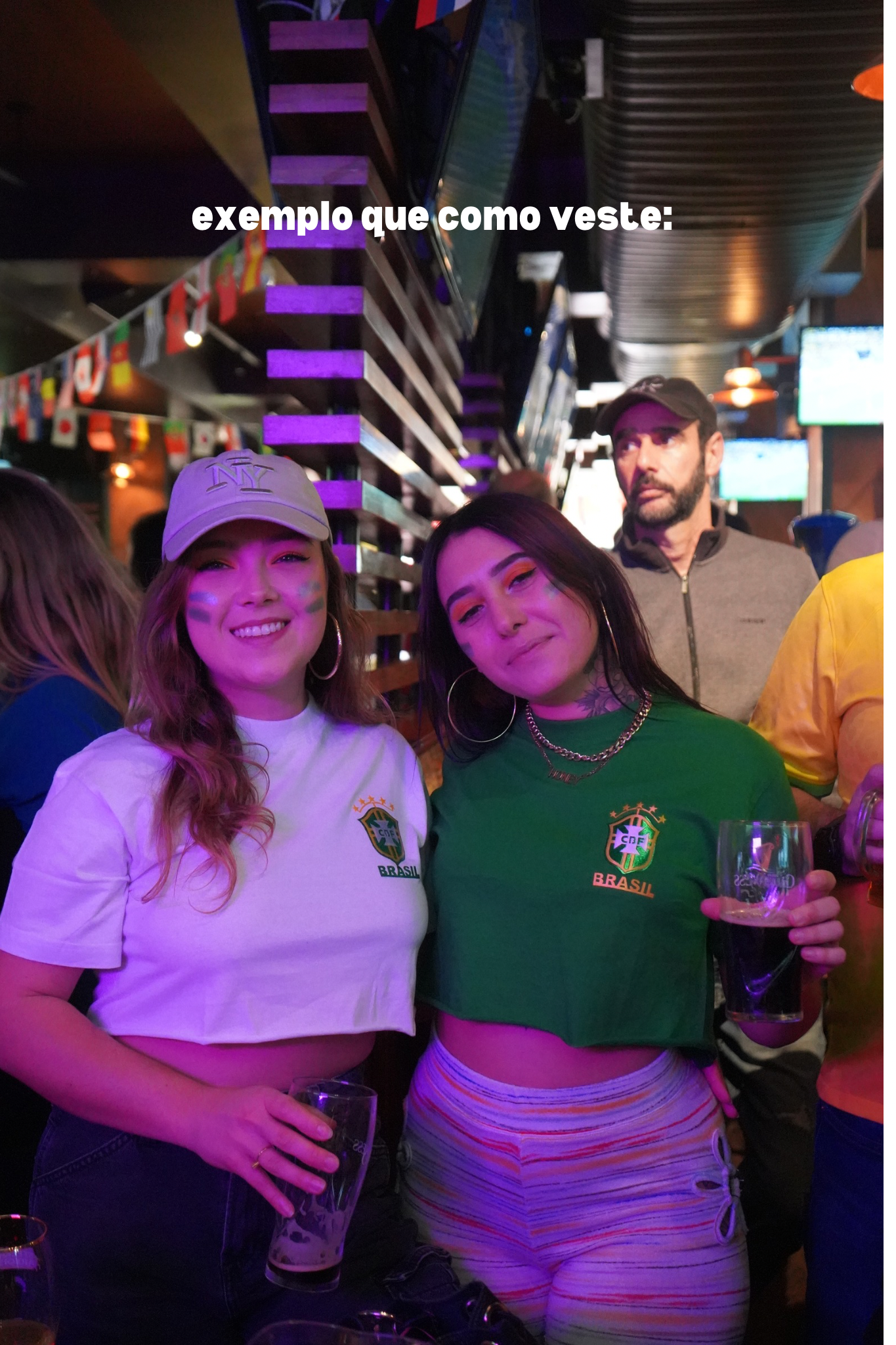 Cropped Shirt Brasil
