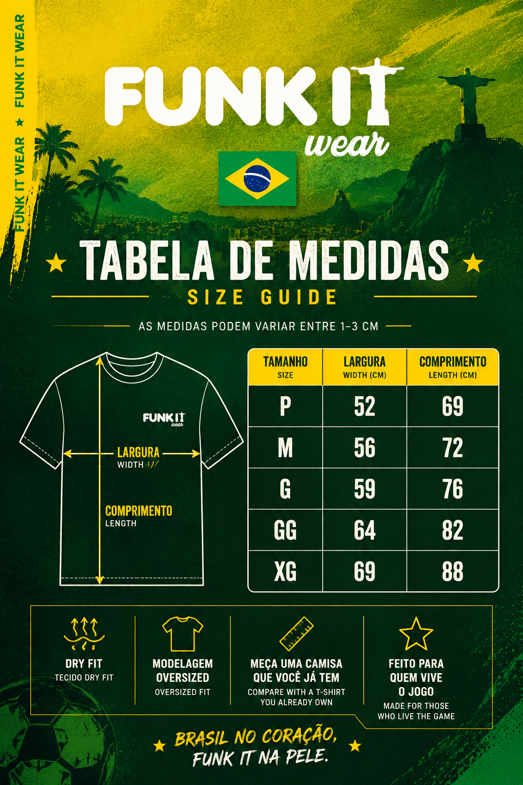 JERSEY CALÇADÃO VERDE