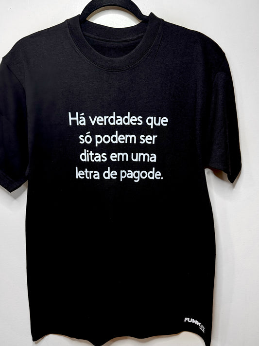 Camisa Letra de Pagode