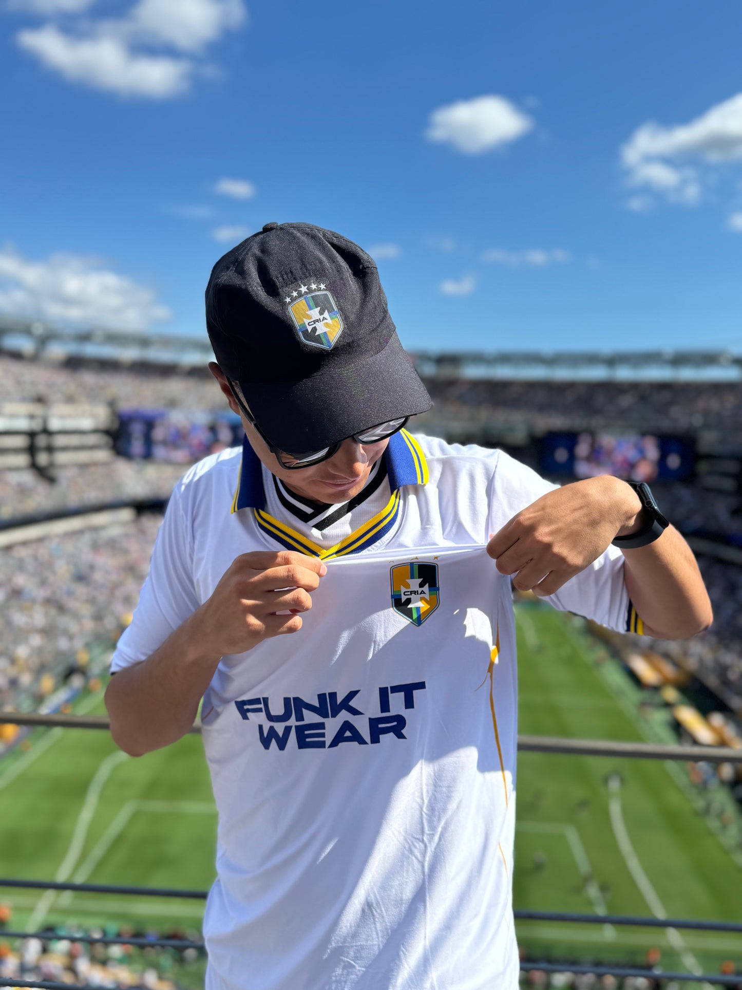BARREIRA JERSEY BRANCA E AZUL