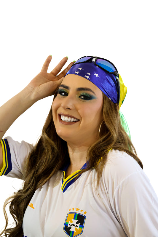 LENÇO BANDANA BRASIL